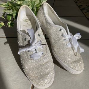 Keds x Kate Spade sparkle shoes